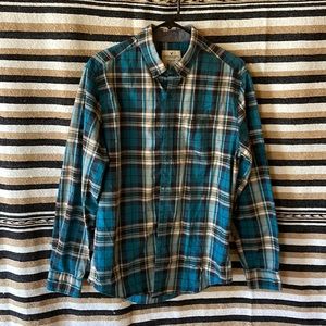 American Eagle Men’s Long Sleeve Button-Down, Medium